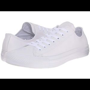 White leather converse